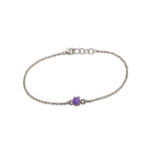 Load image into Gallery viewer, Amethyst-Birthstone-Bracelet
