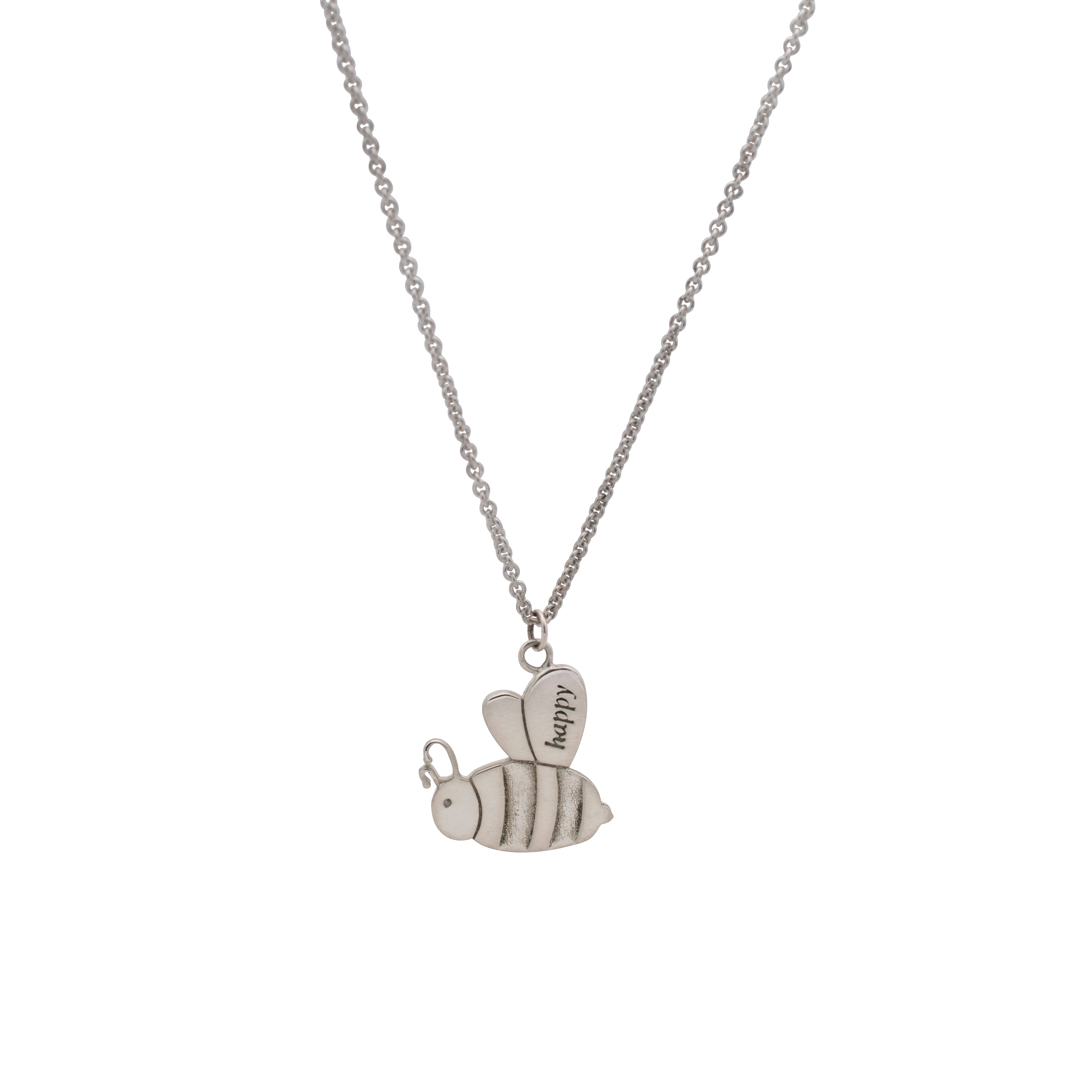 【MIAE】蜂蝶隨香 necklace Bee Happy Necklace in Sterling Silver – Hidden Starfish