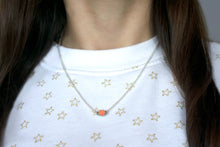 Load image into Gallery viewer, carnelian-birthstone-necklace
