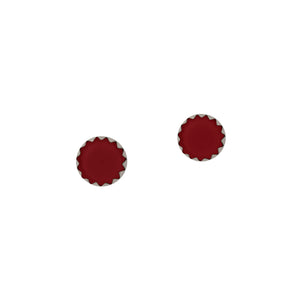    Carnelian-Cabachon-Earrings