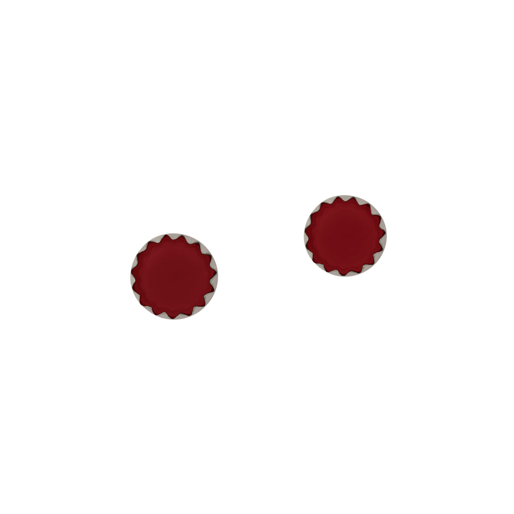    Carnelian-Cabachon-Earrings