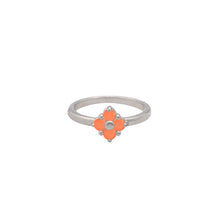 Load image into Gallery viewer, Carnelian-Lucky-Clover-Ring

