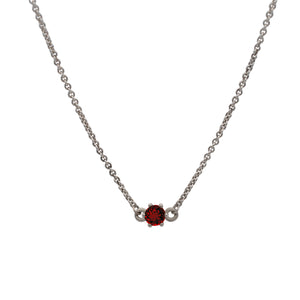    Garnet-Birthstone-Necklace