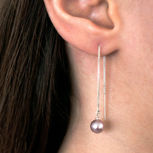 Lilac-Pearl-Threader-Earrings