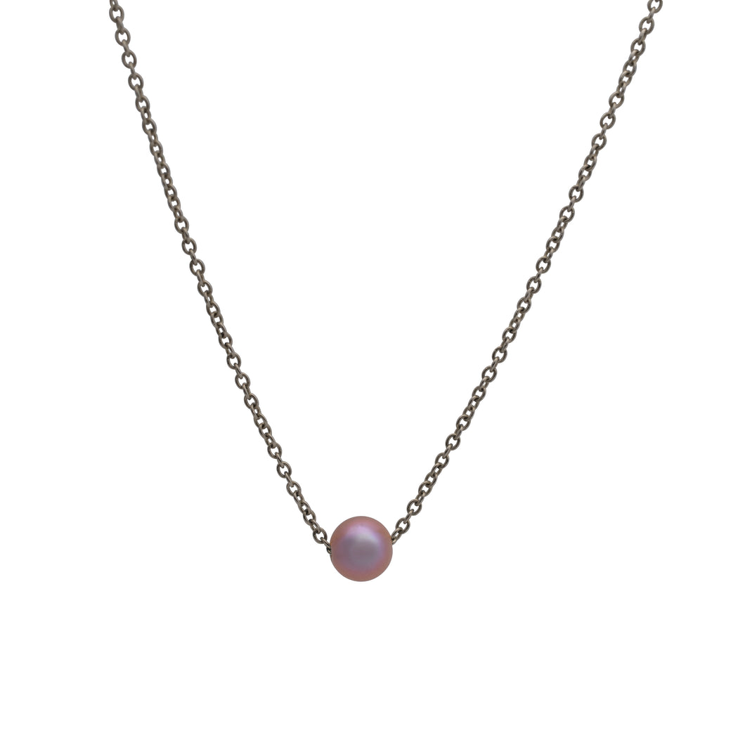 Lilac-Silver-Pearl-Necklace