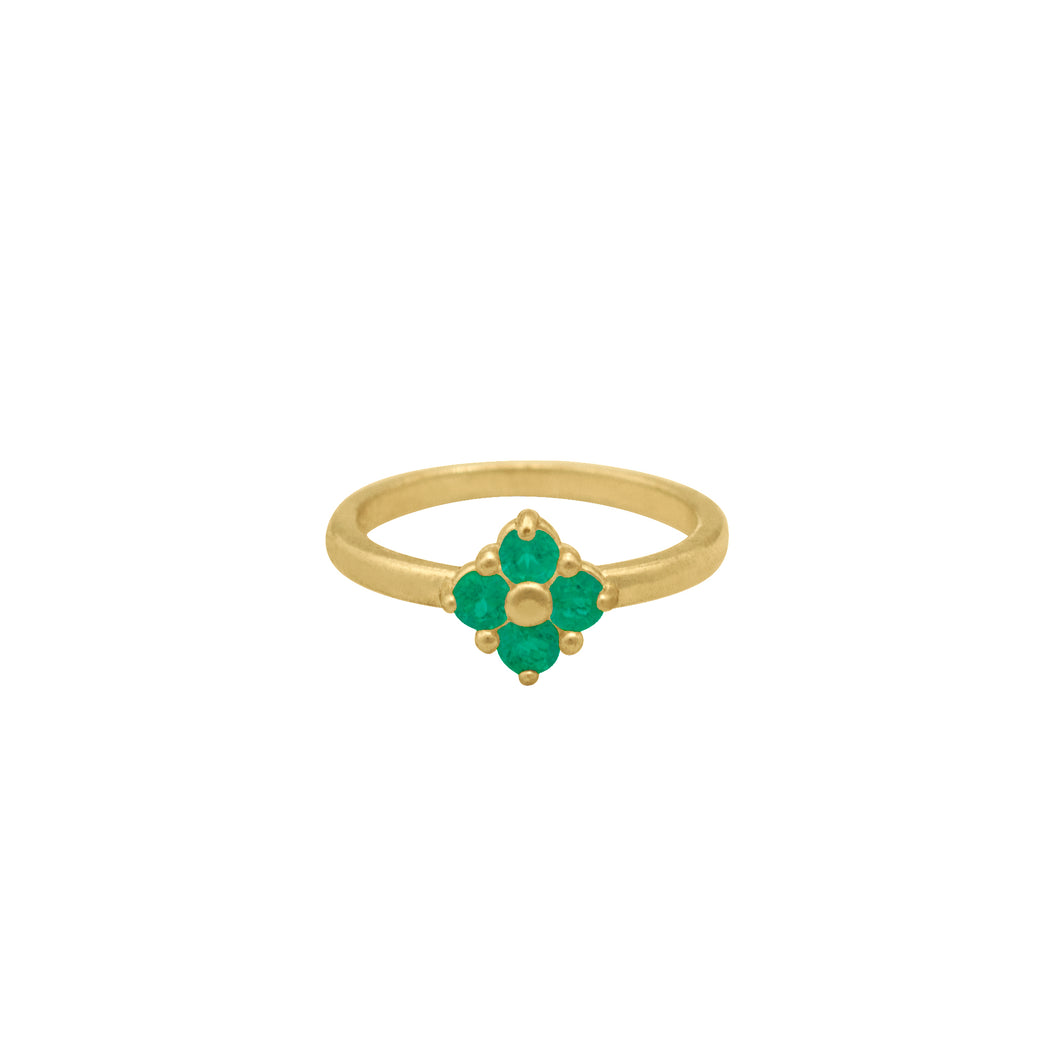 Lucky-Clover-Ring-Emerald