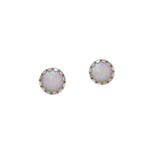 Load image into Gallery viewer, Opal-Stud-Earrings
