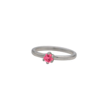 Load image into Gallery viewer, Stacking Pink Tourmaline Ring
