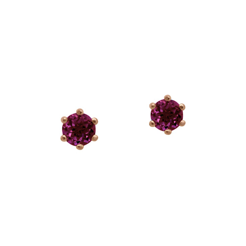 Rhodolite-Faceted-Studs-Rose-Gold