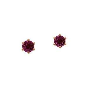 Rhodolite-Faceted-Studs-Rose-Gold