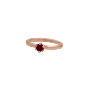 Rose-Gold-Rhodolite-Garnet-Birthstone-Solitare-Stacking-Ring