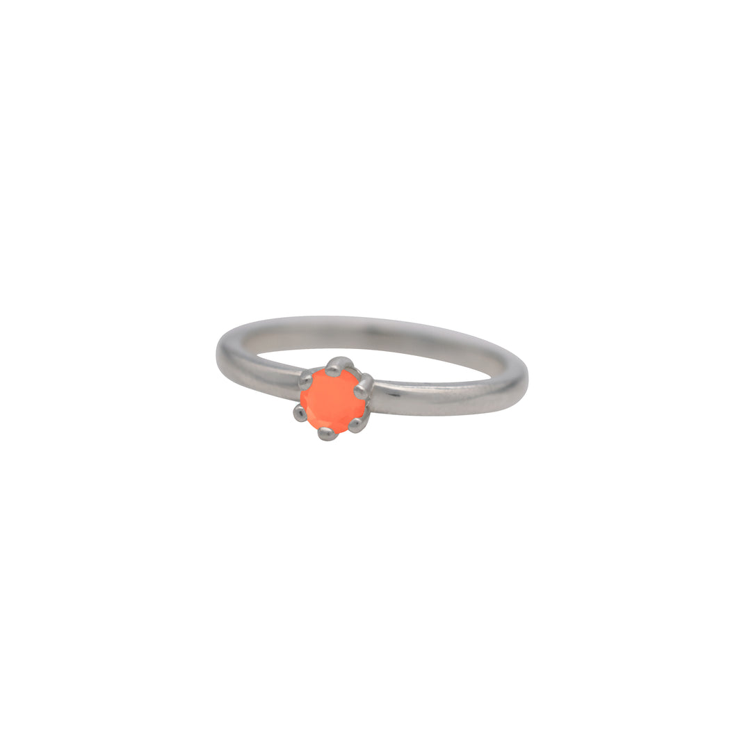 Carnelian-Birthstone-Solitare-Stacking-Ring
