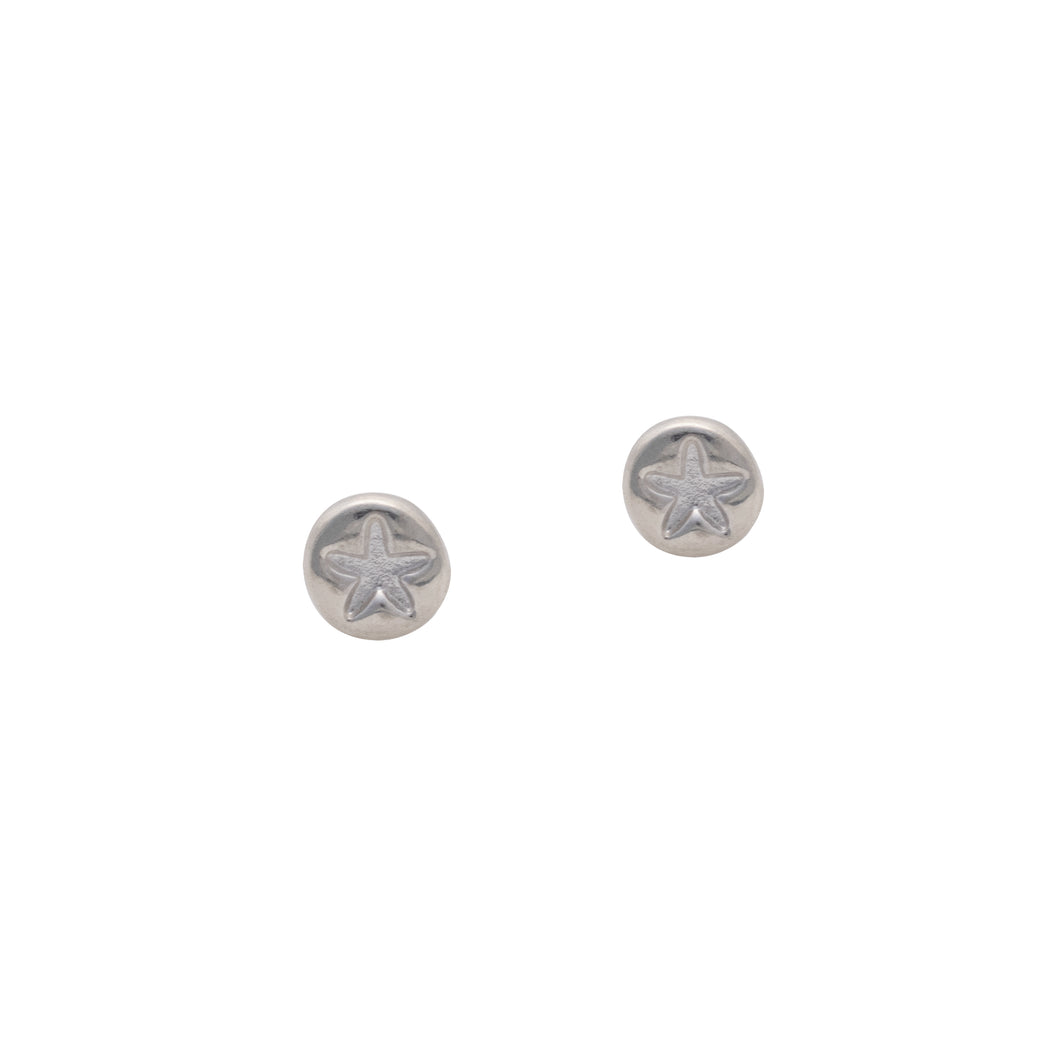 Starfish Circle Earrings