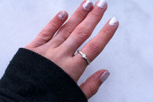 Load image into Gallery viewer, Moonstone-Birthstone-Solitare-Stacking-Ring
