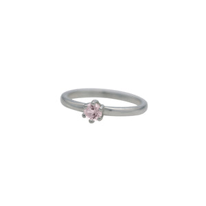 Stacking Morganite Ring