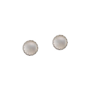 White-Moonstone-Cabachon-Earrings