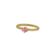 Load image into Gallery viewer, Stacking Pink Spinel Ring
