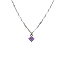 Load image into Gallery viewer, Lucky Clover Choker in Amethyst
