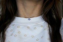 Load image into Gallery viewer, iolite-Lucky-Clover-Choker
