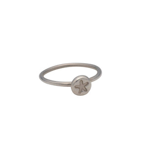 Starfish Ring in Sterling Silver