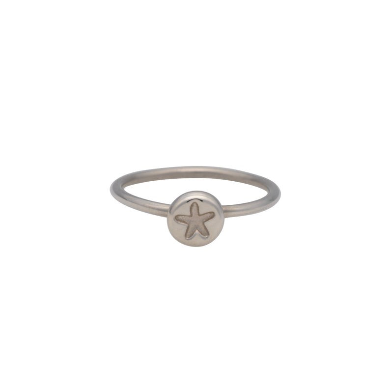 Starfish Ring in Sterling Silver