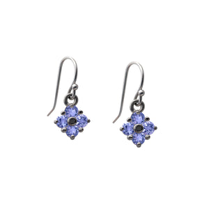 Lucky Dangle Earrings in Iolite