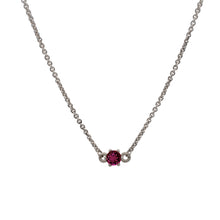 Load image into Gallery viewer, rhodolite-Garnet-Birthstone-Necklace
