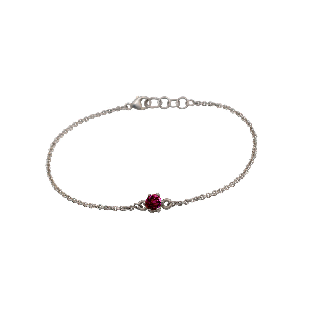 rhodolite-garnet-birthstone-bracelet