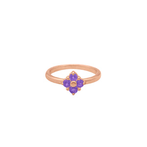 amethyst-Lucky-Clover-ring