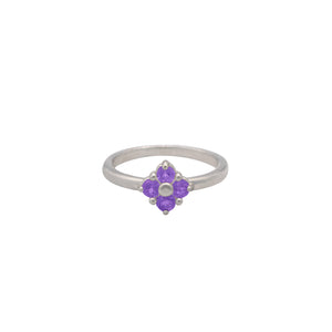 amethyst-Lucky-Clover-ring