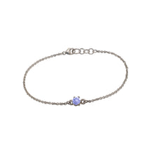 Load image into Gallery viewer, tanzanite-birthstone-bracelet
