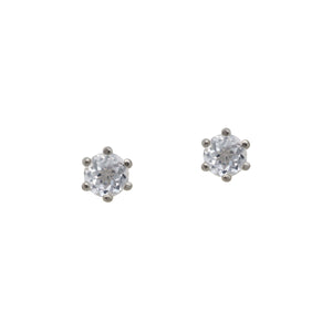 white-sapphire-Faceted-Studs-white-gold