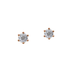 white-sapphire-stud-rose-gold
